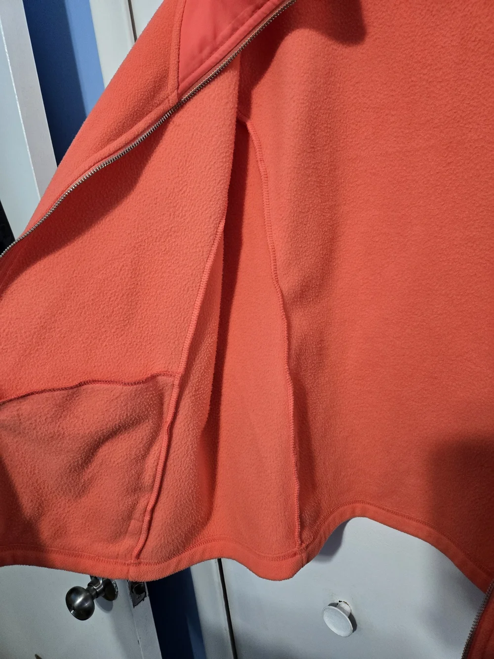 Old Navy Coral Fleece Zip Up Jacket Women’s XL Cozy‎ Lightweight Layer